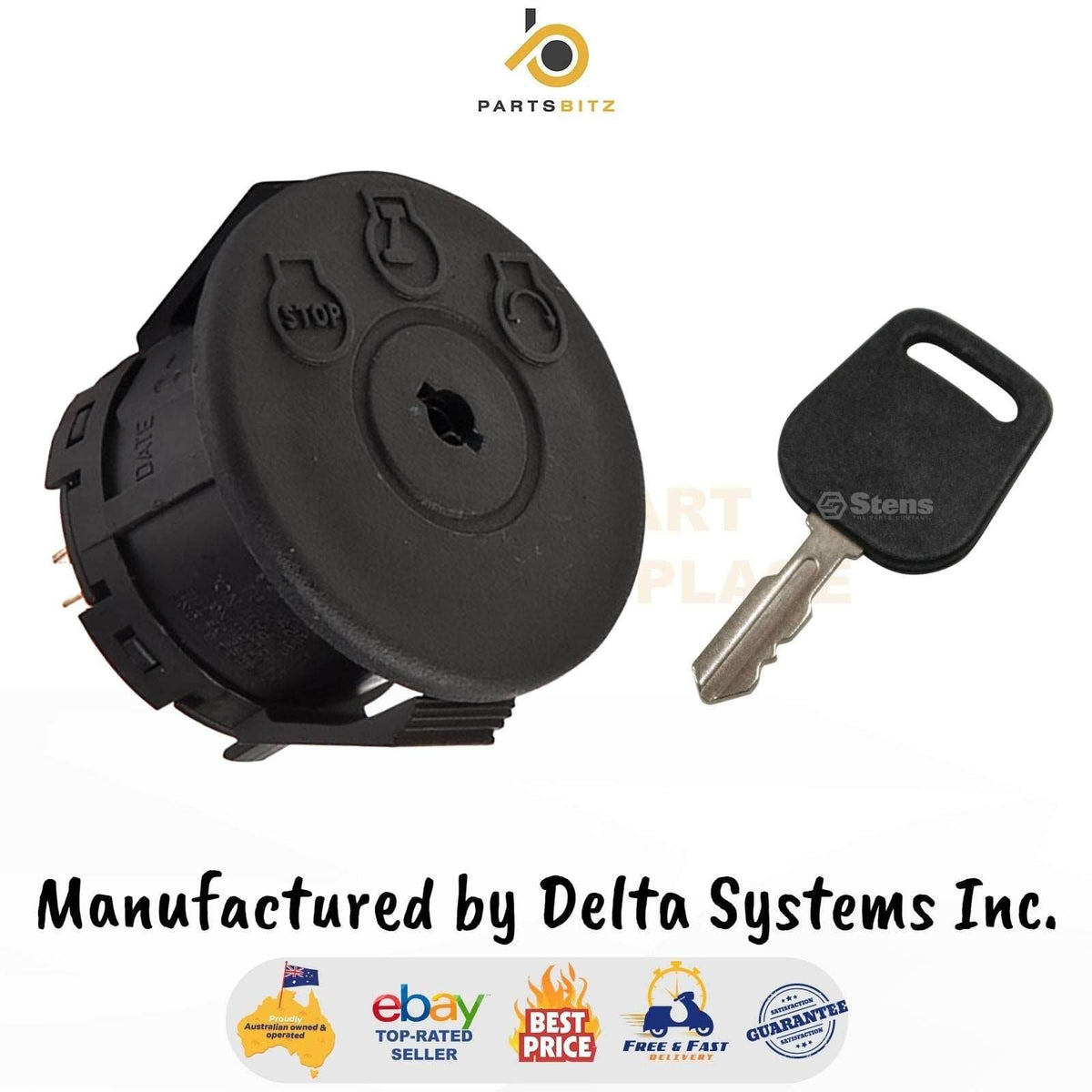 Ignition Switch Suits Husqvarna 532 17 55 67 , 583070001 , 175567 - Parts bitz
