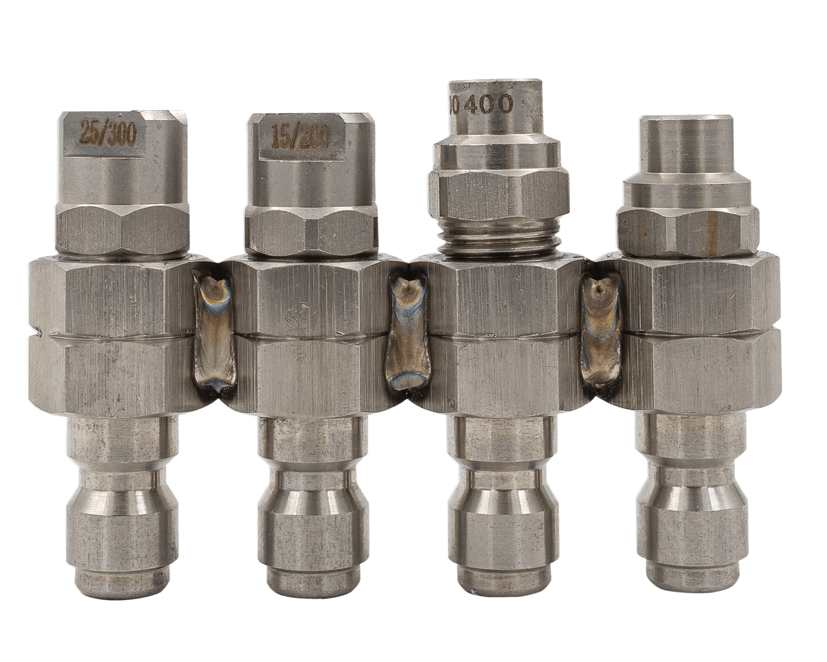JROD Multi Nozzle Holder Softwash with Nozzles Stainless Steel - Parts bitz