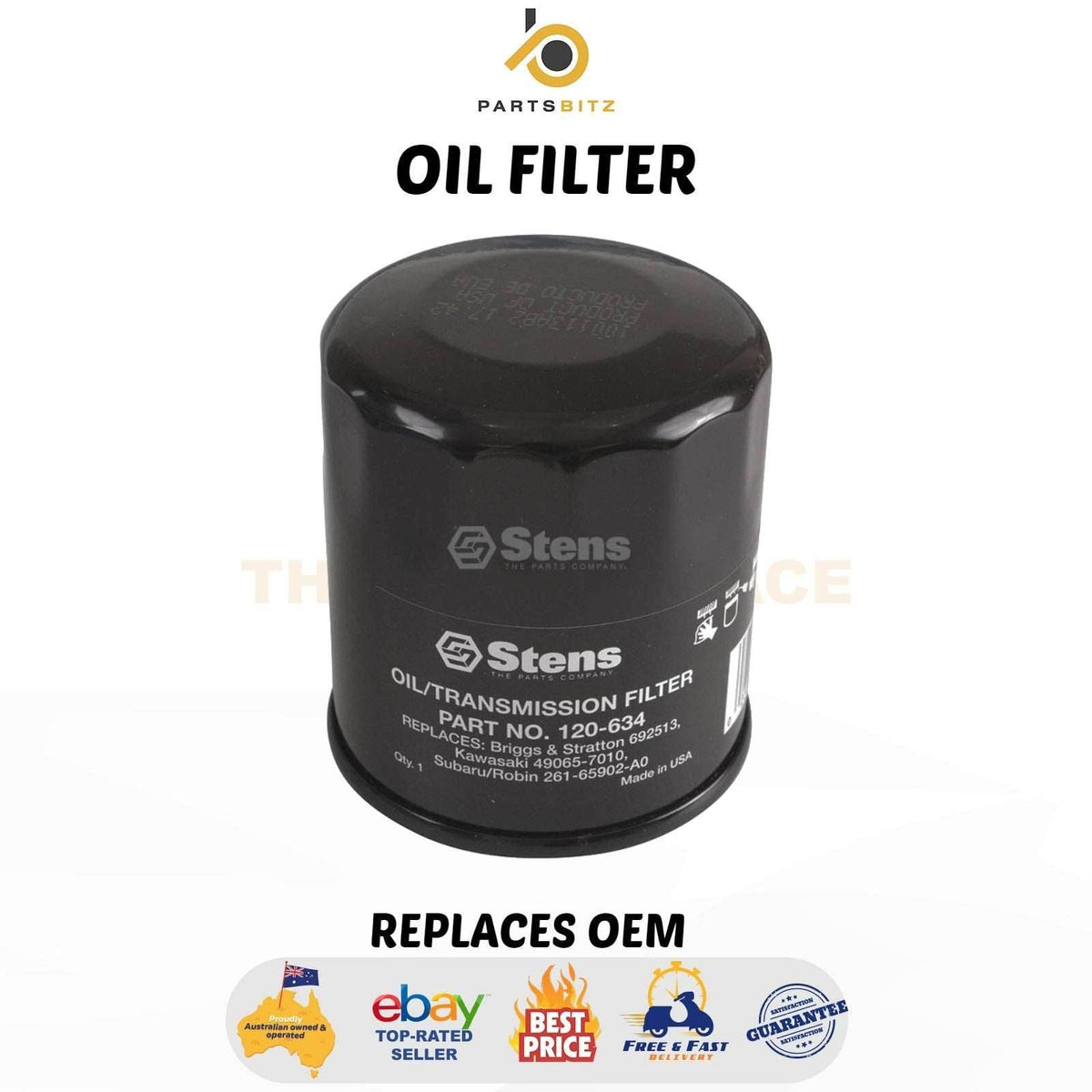 Oil Filter for Kawasaki,Briggs & Stratton 49065-7010 , 499532 , 692513 - Parts bitz