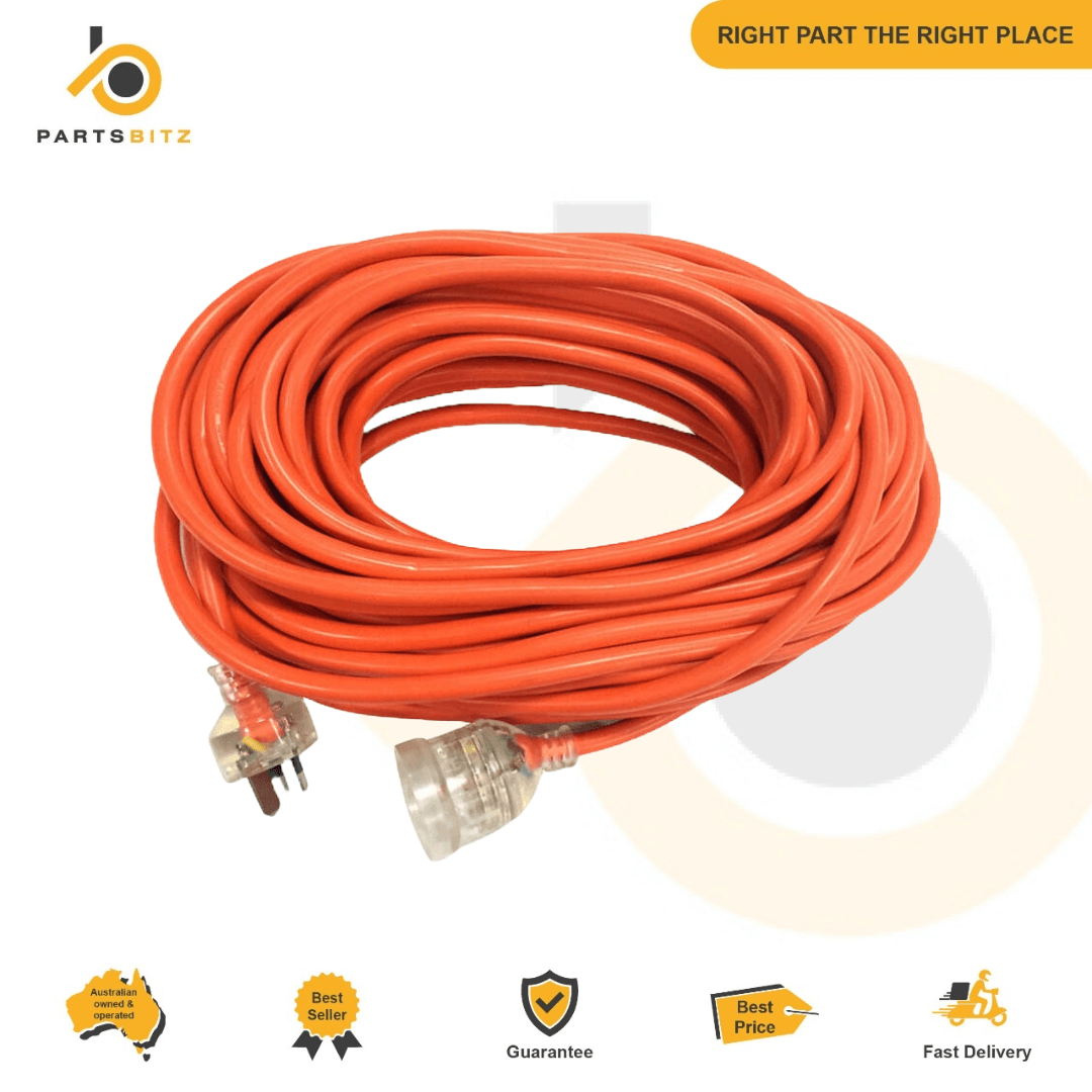 Premium Extension lead 15m 15amp for Carpet machine Predator Steamvac Steamaster - Parts bitz