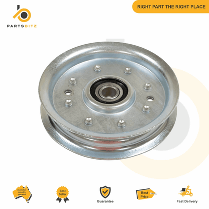 Premium Flat Idler Pulley for John Deere & Murray AM107468 AM37442  423238 23238 - Parts bitz