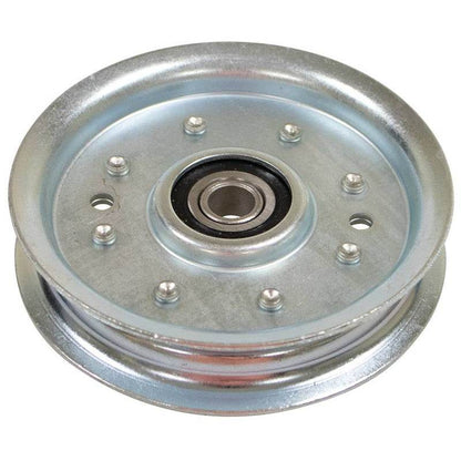 Premium Flat Idler Pulley for John Deere & Murray AM107468 AM37442  423238 23238 - Parts bitz