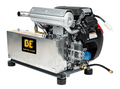 Pressure Cleaner Electric start Honda  GX690 Belt Drive Interpump 4000psi 31L/min - Parts bitz