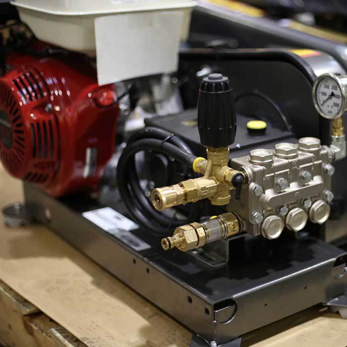 Pressure Cleaner Honda Belt Drive Premium Comet or Interpump pump 3000psi 19L/min - Parts bitz