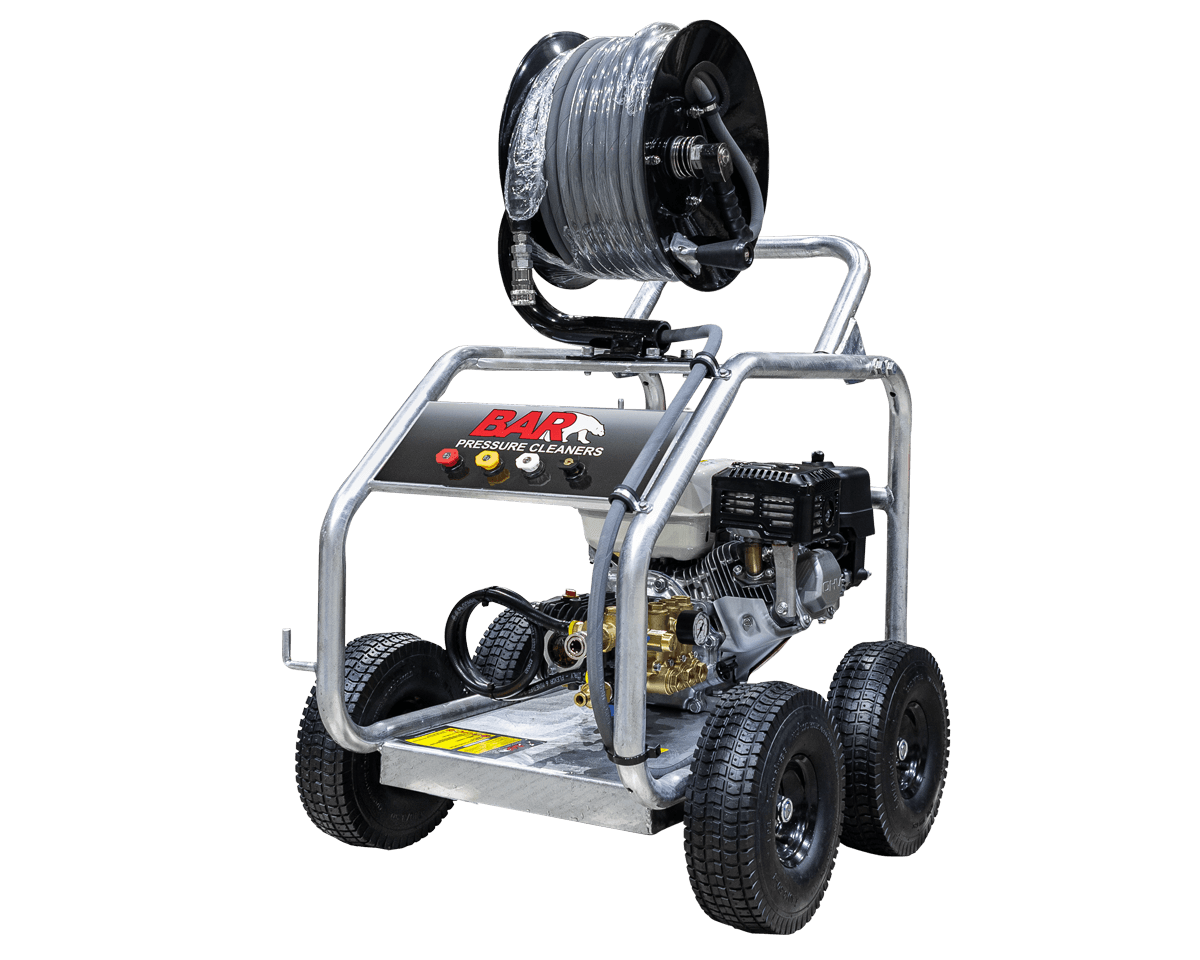 Pressure Cleaner Honda , With Comet pump 4000psi 15L/min– with 30m Hose Reel Fitted - Parts bitz