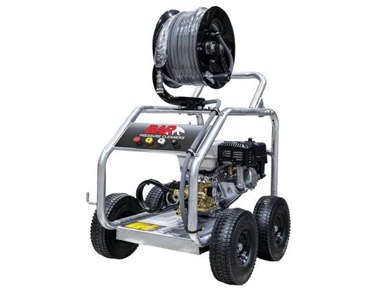 Pressure Cleaner Honda , With Comet pump 4000psi 15L/min– with 30m Hose Reel Fitted - Parts bitz