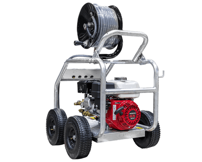 Pressure Cleaner Honda , With Comet pump 4000psi 15L/min– with 30m Hose Reel Fitted - Parts bitz