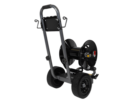 Pressure Washer Hose Reel With Trolley - 61m Capacity - Parts bitz