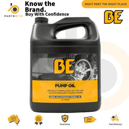 Pump Oil 4L  SAE30  Non-Detergent Non-Forming Oil Made In Canada - Parts bitz