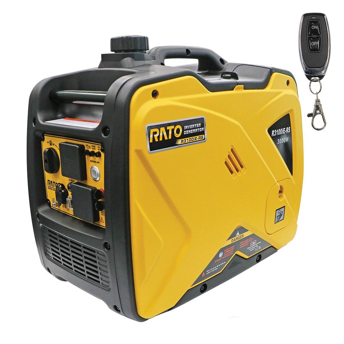 RATO  E Start 3.3kW Silent Inverter Generator with Remote – R3100iE-RS - Parts bitz