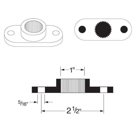 Ride On Mower Blade Adaptor fit MTD 748-0300 717-0906A 717-0900A - Parts bitz