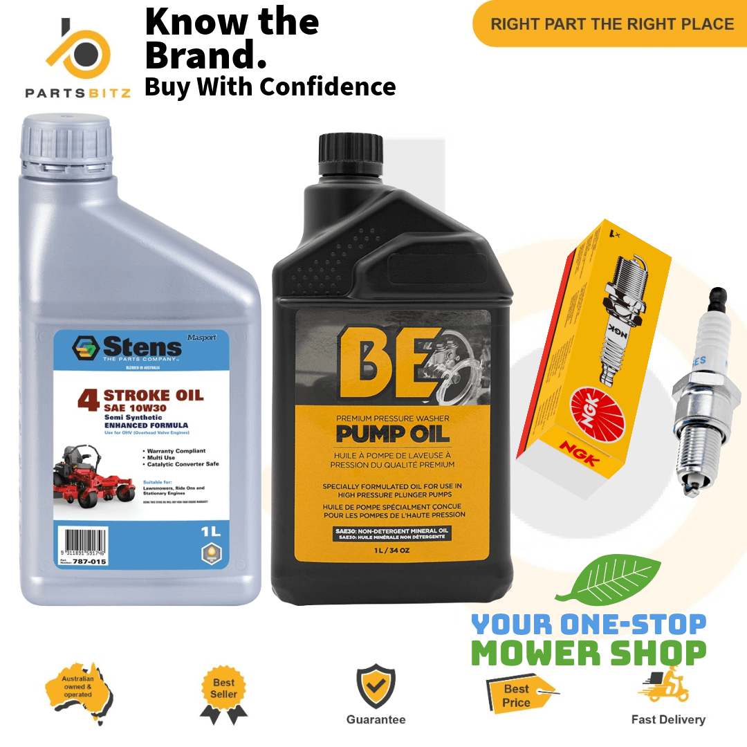 Service Kit for Pressure Washer Honda Engine Engine oil , Pump Oil , Spark Plug - Parts bitz