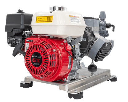 Soft Wash Skid Honda GX200 Electric Start P40/20 Pump with Gear Box – COMET Soft Wash Pump - Parts bitz