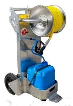 Softwash Systems Chemical Spray Trolley Hose Reel with 30m Hose - Parts bitz
