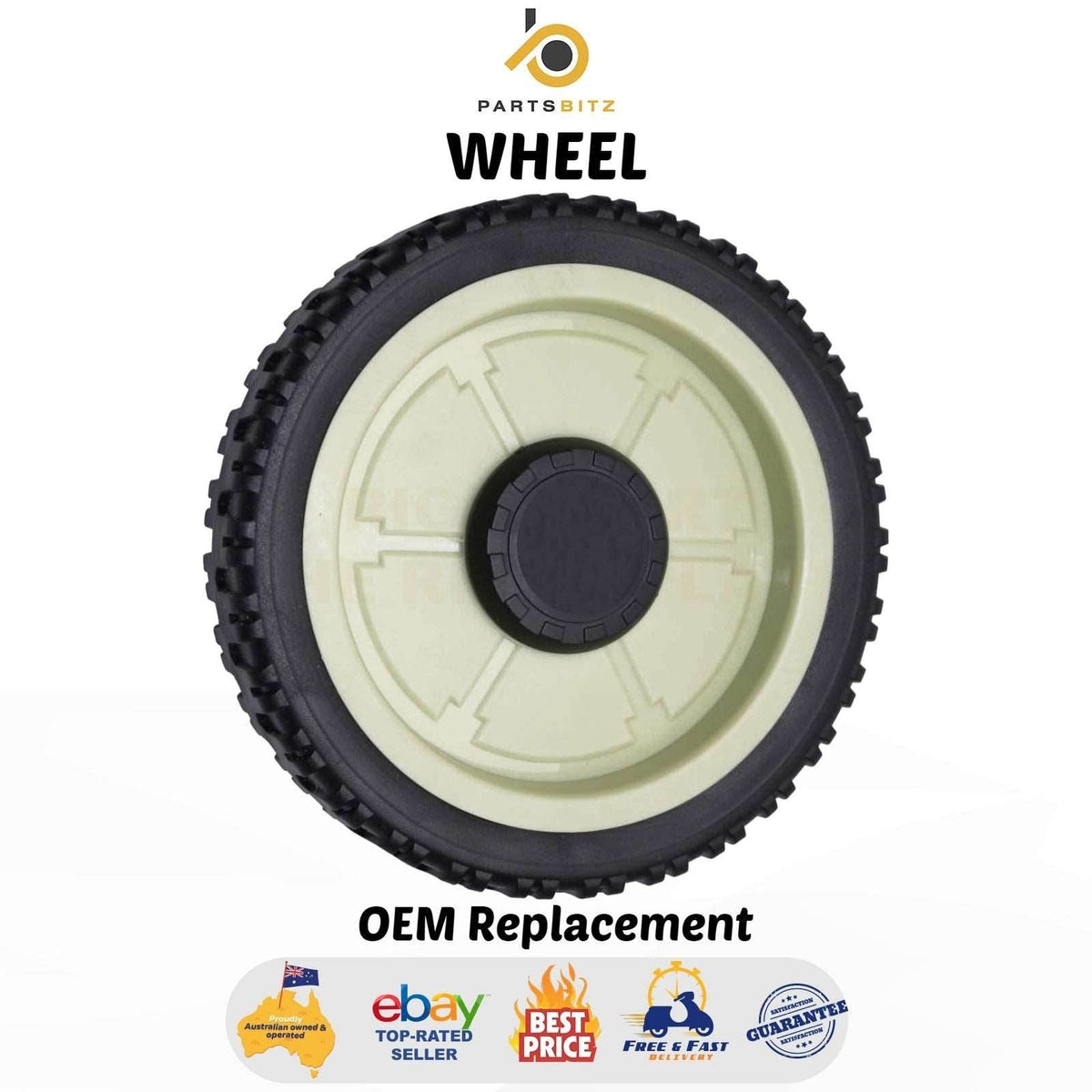 Wheel 200mm Suits Selected Honda Lawn Mowers HRU214 HRU215 HRU216 42710-VJ9-000 - Parts bitz