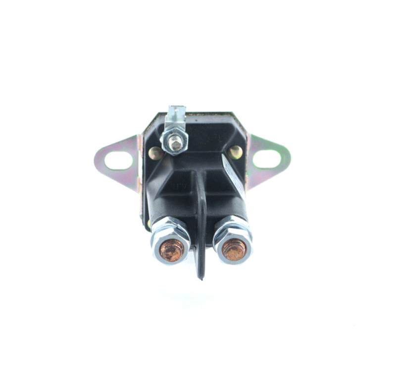 2 X Ride on Mower Starter Solenoid Universal 3 Terminal 12v Bottom Mount - Parts bitz