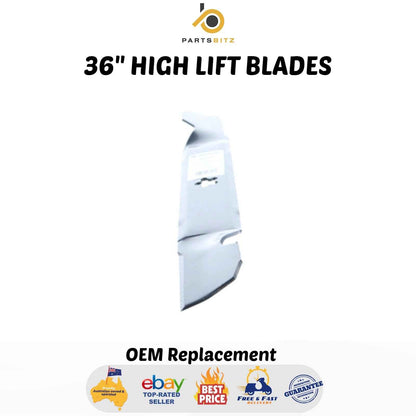 36" High Lift Blades Fit Husqvarna Ride on Mowers 532 12 78-41 , 532 13 84-96 - Parts bitz