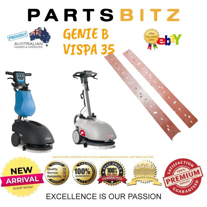 Squeegee Rubber Set Fits Genie B Fimap Comac Vispa 35 Fimap Minny 16 - Squeegees & Replacement Blades - 48.50 - Squeegees & Replacement Blades