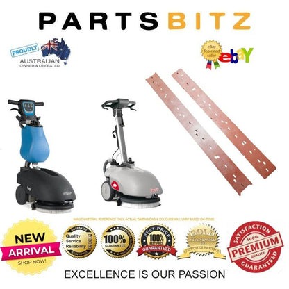 Squeegee Rubber Set Fits Genie B Fimap Comac Vispa 35 Fimap Minny 16 - Squeegees & Replacement Blades - 48.50 - Squeegees & Replacement Blades